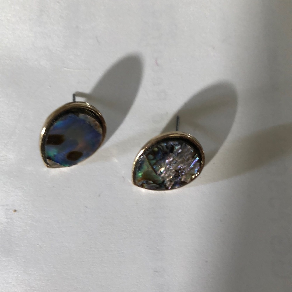 Elegant Abalone Stud Earrings